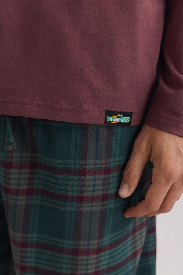 Springfield Epi and Blas long pyjamas red