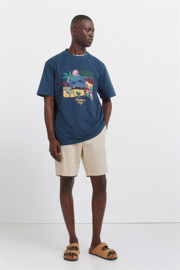 Springfield The Ocean T-shirt blue