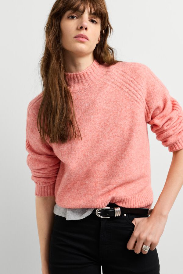 Pepe Jeans High neck jumper red