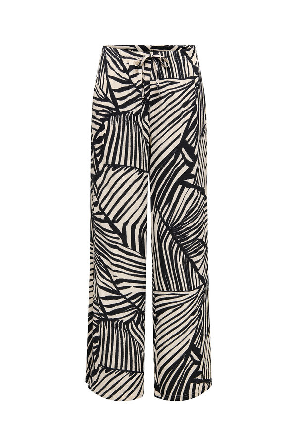 JDY Pantal&oacute;n largo ancho gris