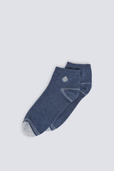 Springfield Springfield logo ankle sock blue