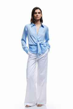 Koton camisa de cetim