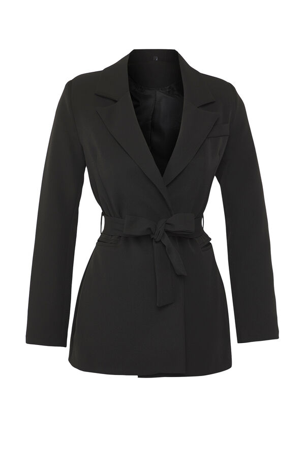 Trendyol Blazer com cinto preto
