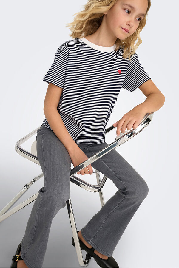 Only Girls Vaquero campana gris