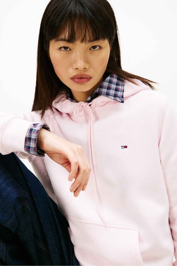 Tommy Jeans Regular fit sweatshirt pink