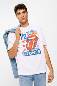 Springfield T-shirt The Rolling Stones 72 blanc