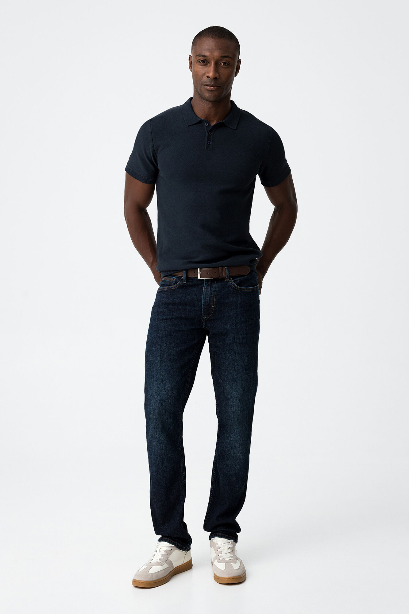 Tiffosi Vaqueros Leo Comfort Fit Con Cintur&oacute;n