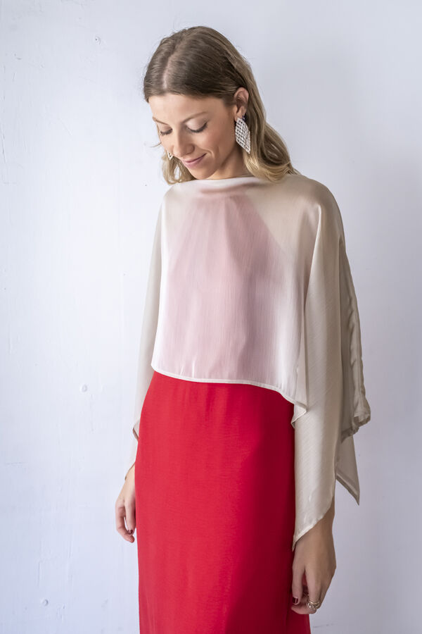 Cul Sac Chal de gasa beige