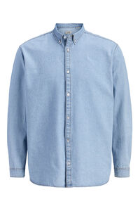 JJ REBEL Camisa de algod&atilde;o de manga comprida relaxed