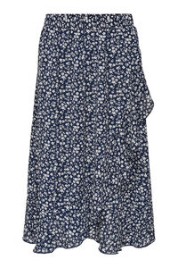 Only Falda midi volante