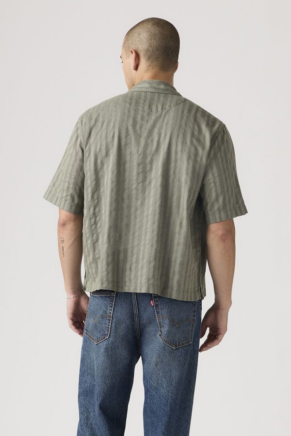Levi's Kurz&auml;rmeliges Crop-Hemd Roh