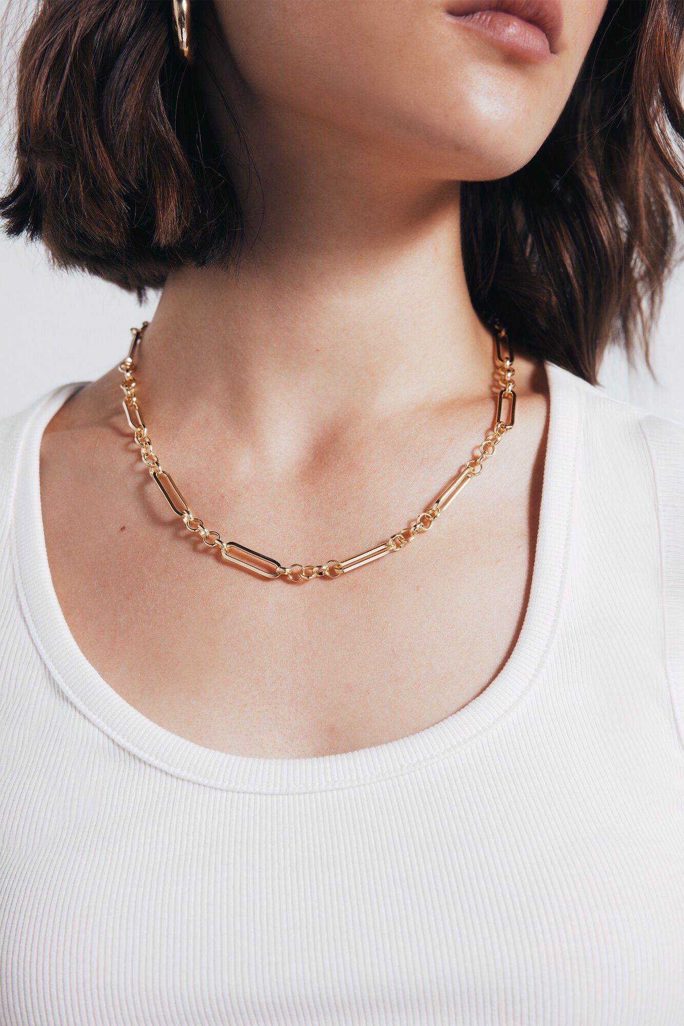 Springfield Collar cadena dorada