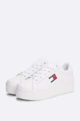 Tommy Jeans Tommy Jeans Women's Platform with Flag  white