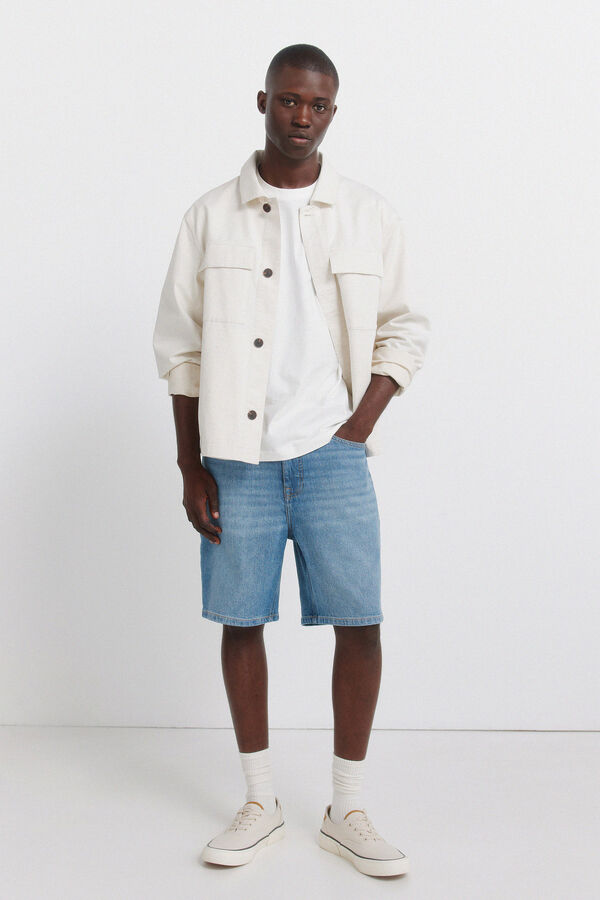 Springfield Basic T-shirt beige