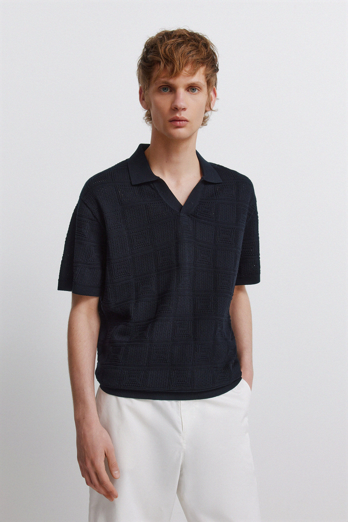 Springfield Fantasy structure polo shirt