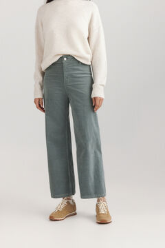 Springfield Corduroy wide leg trousers