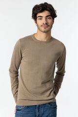 Springfield Basic Knitted Pullover stone