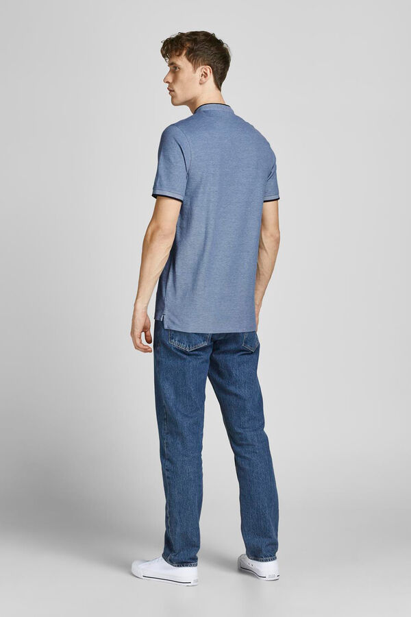 Jack & Jones Polo Mao Slim Fit azul