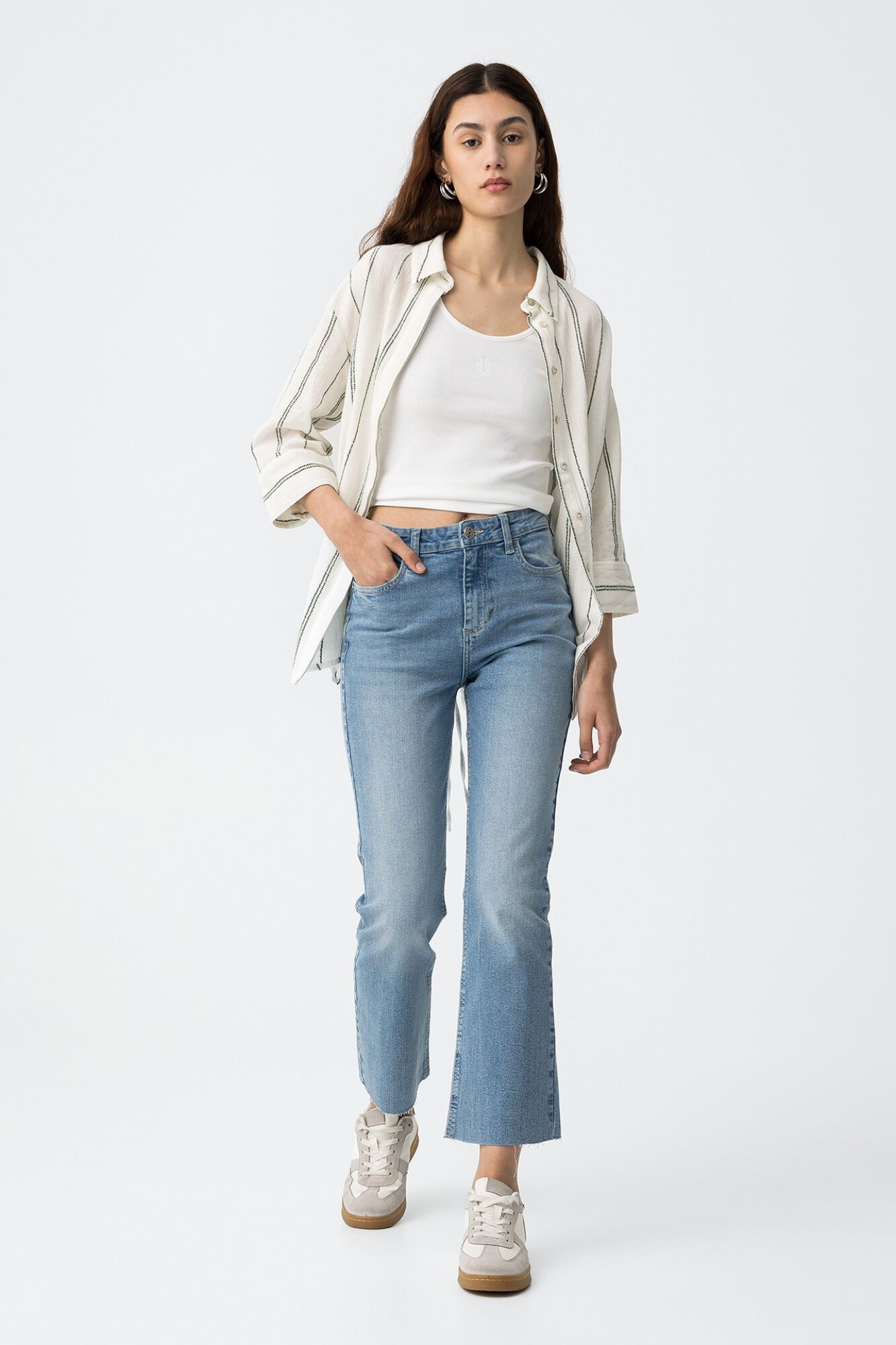 Tiffosi Jeans Megan cropped flare