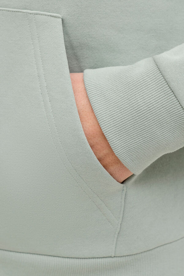 JJ REBEL Sudadera con capucha b&aacute;sica turquesa