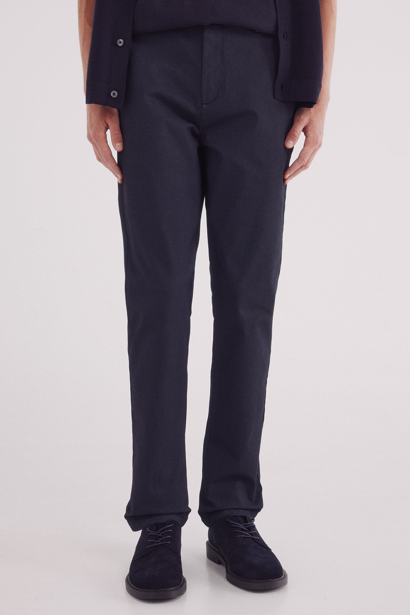Springfield Slim fit micro-printed chinos pants