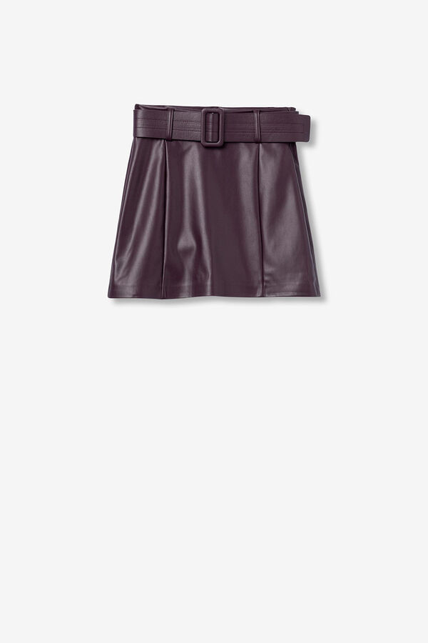 Tiffosi Minissaia com cinto estampado