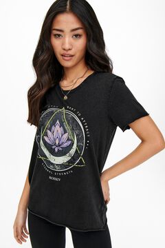 Only Camiseta estampada de manga corta