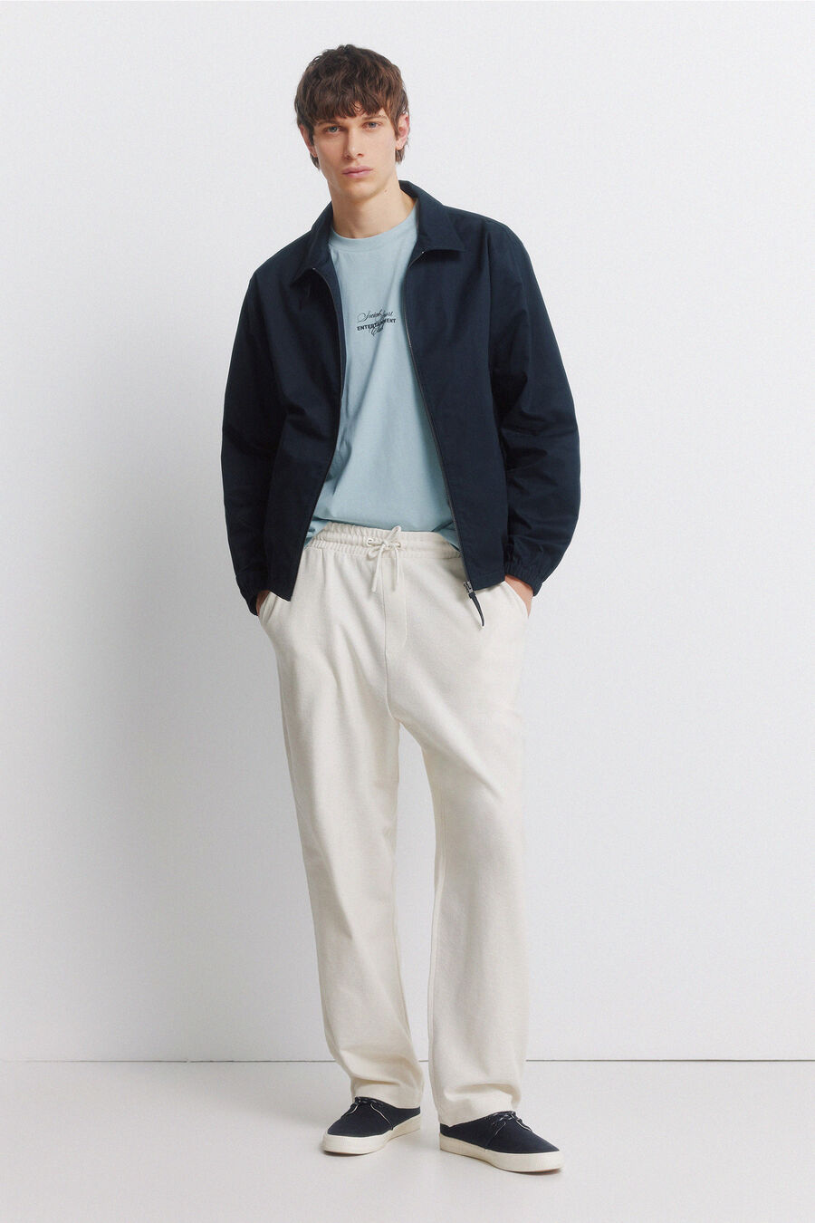 Pantalón jogger recto