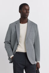 Springfield Birdseye blazer grey