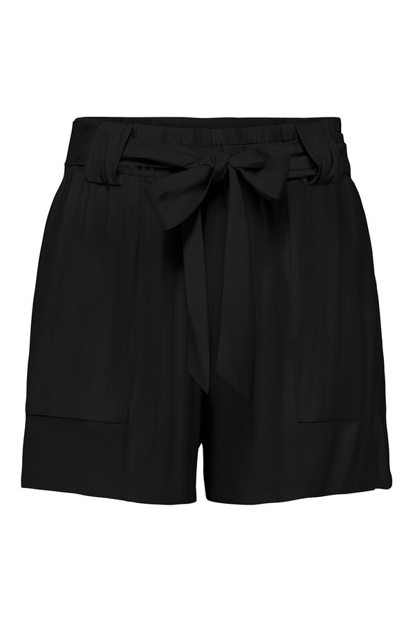 Only Shorts con lazada negro