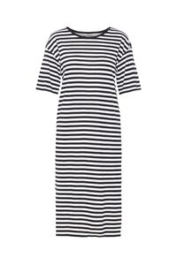 Noisy May Kurz&auml;rmeliges T-Shirt-Midi-Kleid