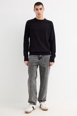 Inside Jersey B&aacute;sico negro