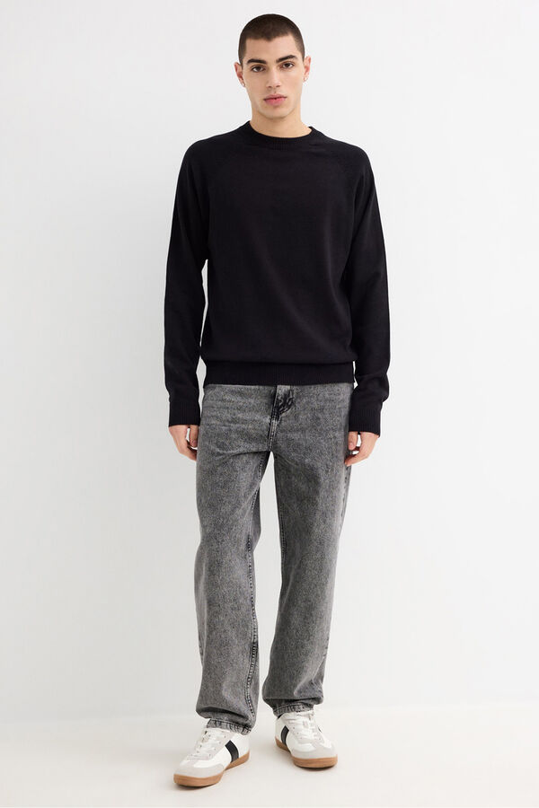 Inside Jersey B&aacute;sico negro