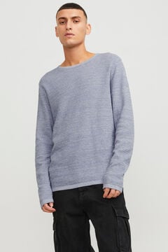 Springfield Jersey-knit jumper bluish