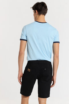 Lois Mid-rise 5-pocket Bermuda shorts