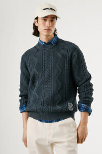 Pepe Jeans Jersey Trenzado Cuello Redondo