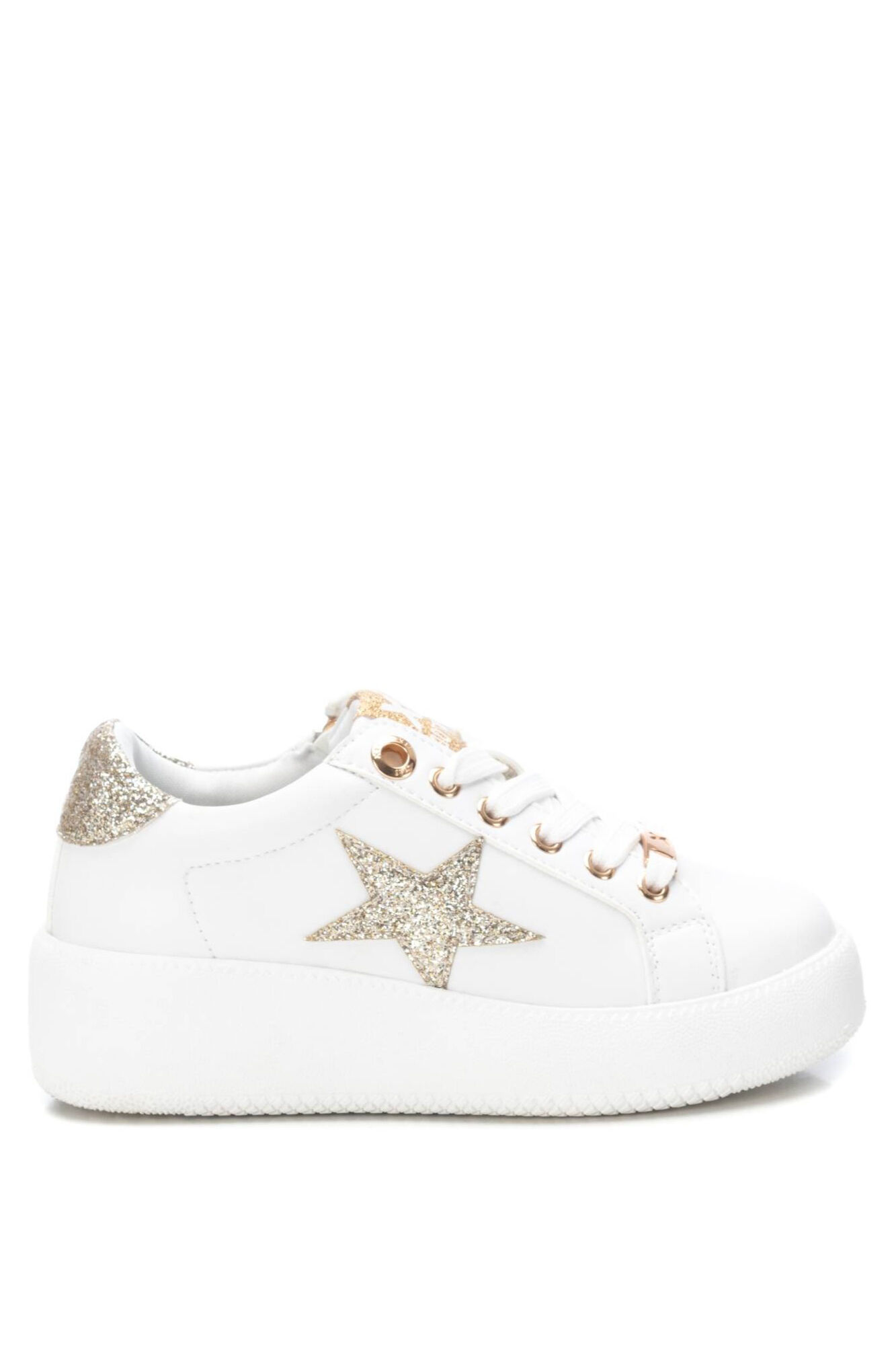 XTI Glitter platform sneaker