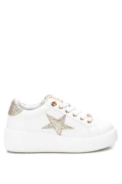 XTI Glitter platform sneaker
