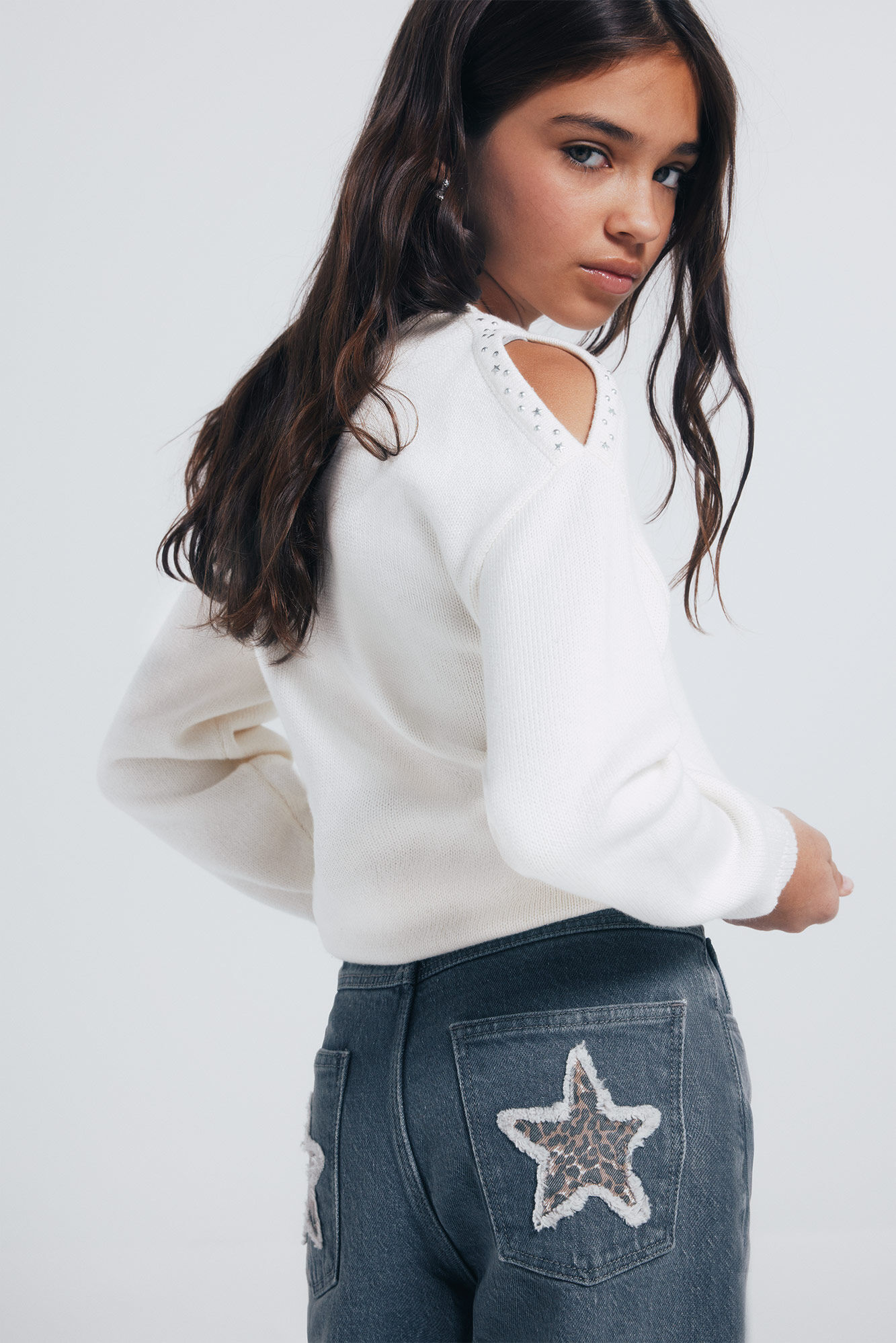 Springfield Kids Farmerke sa zvezdom za devojčice