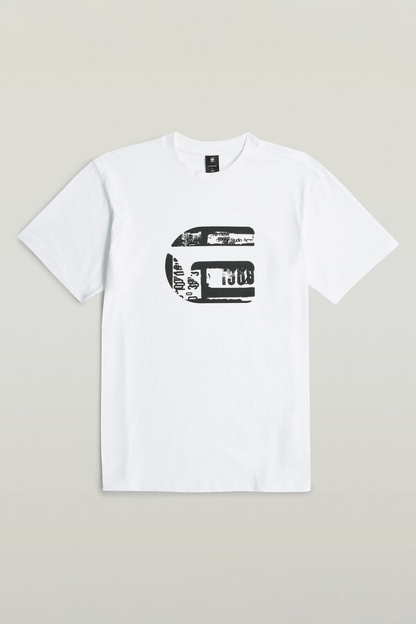 G-STAR Logo short-sleeved T-shirt white