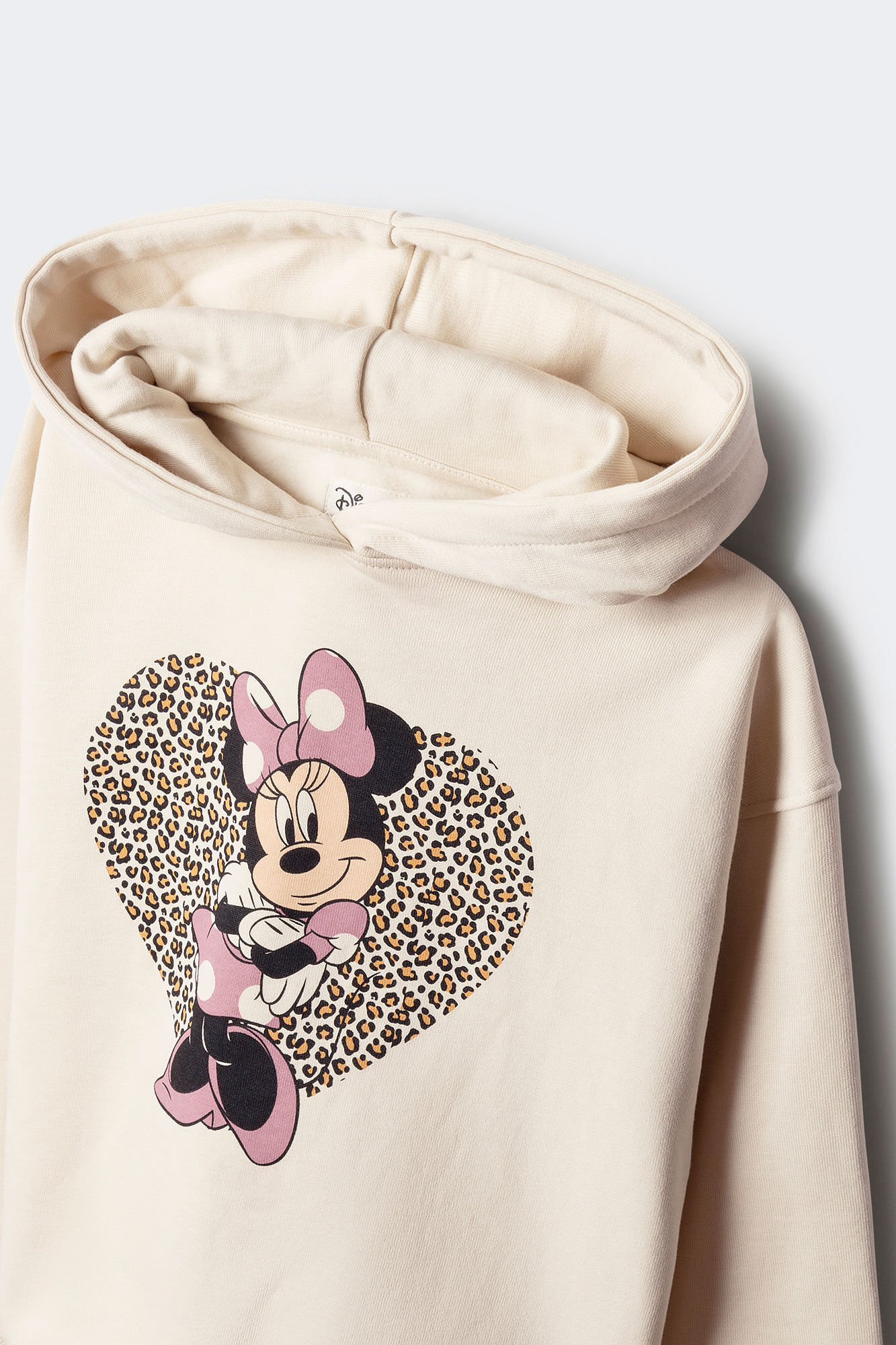 Springfield Kids Sudadera con cpaucha Minnie leopardo ni&ntilde;a