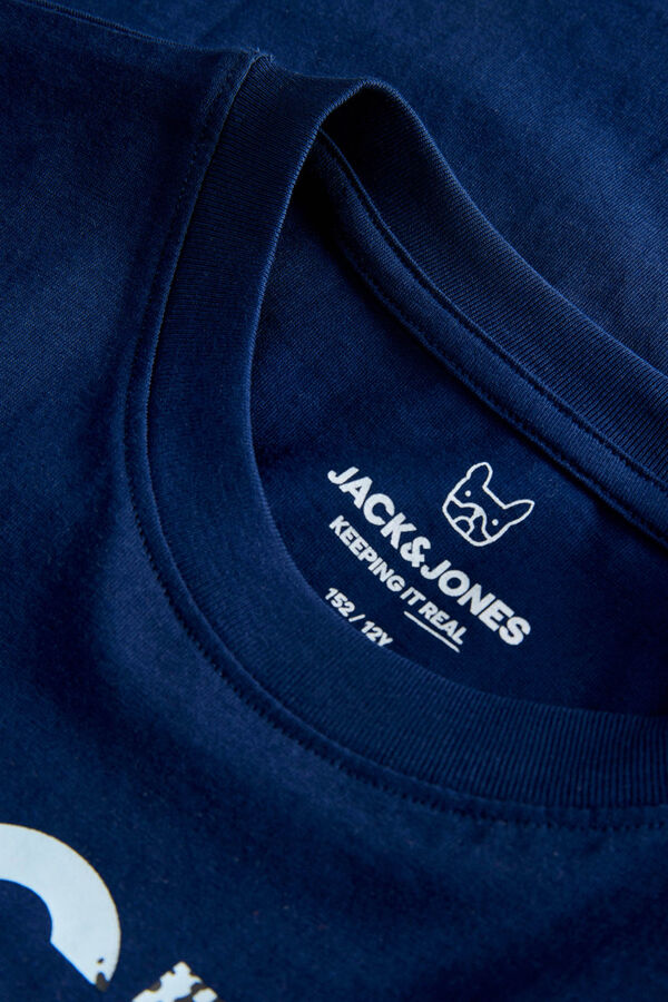 Jack & Jones Junior Camiseta manga corta regular fit azul