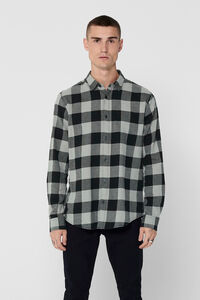 Only & Sons Camisa estampado cuadros