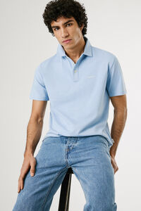 Pepe Jeans Camisa polo de manga curta com carcela tripla e logo no peito