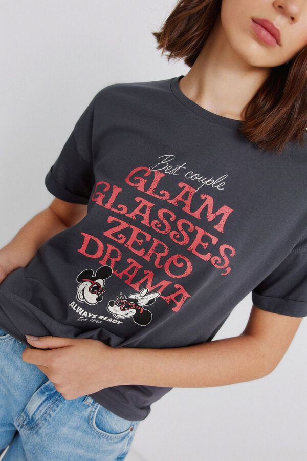 Springfield Disney short sleeve T-shirt grey