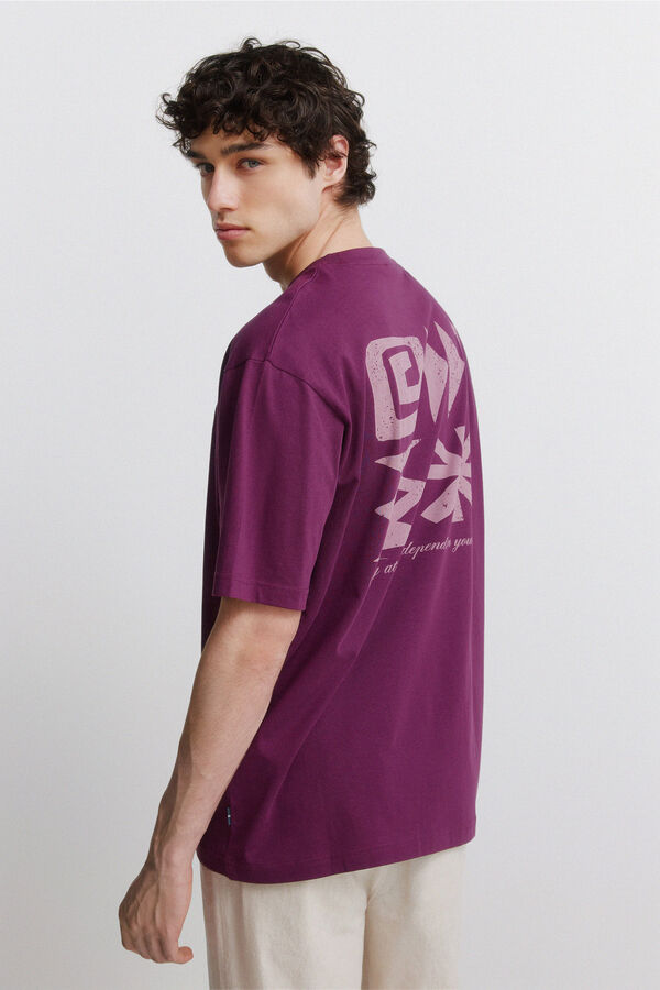 Springfield Camisetas formas nativas morado/lila