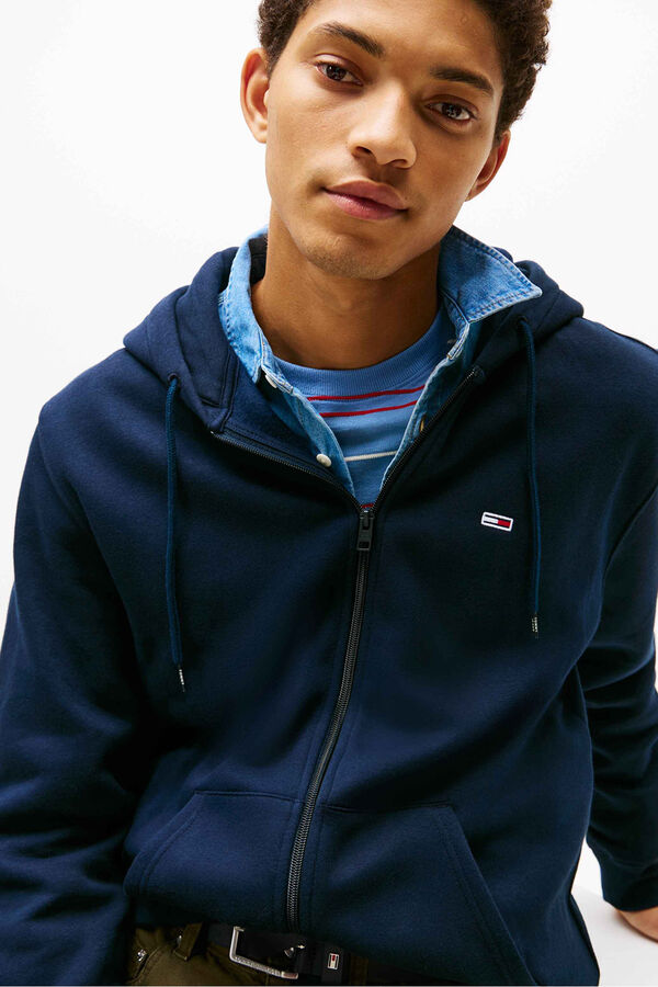 Tommy Jeans Regular fit sweatshirt blue