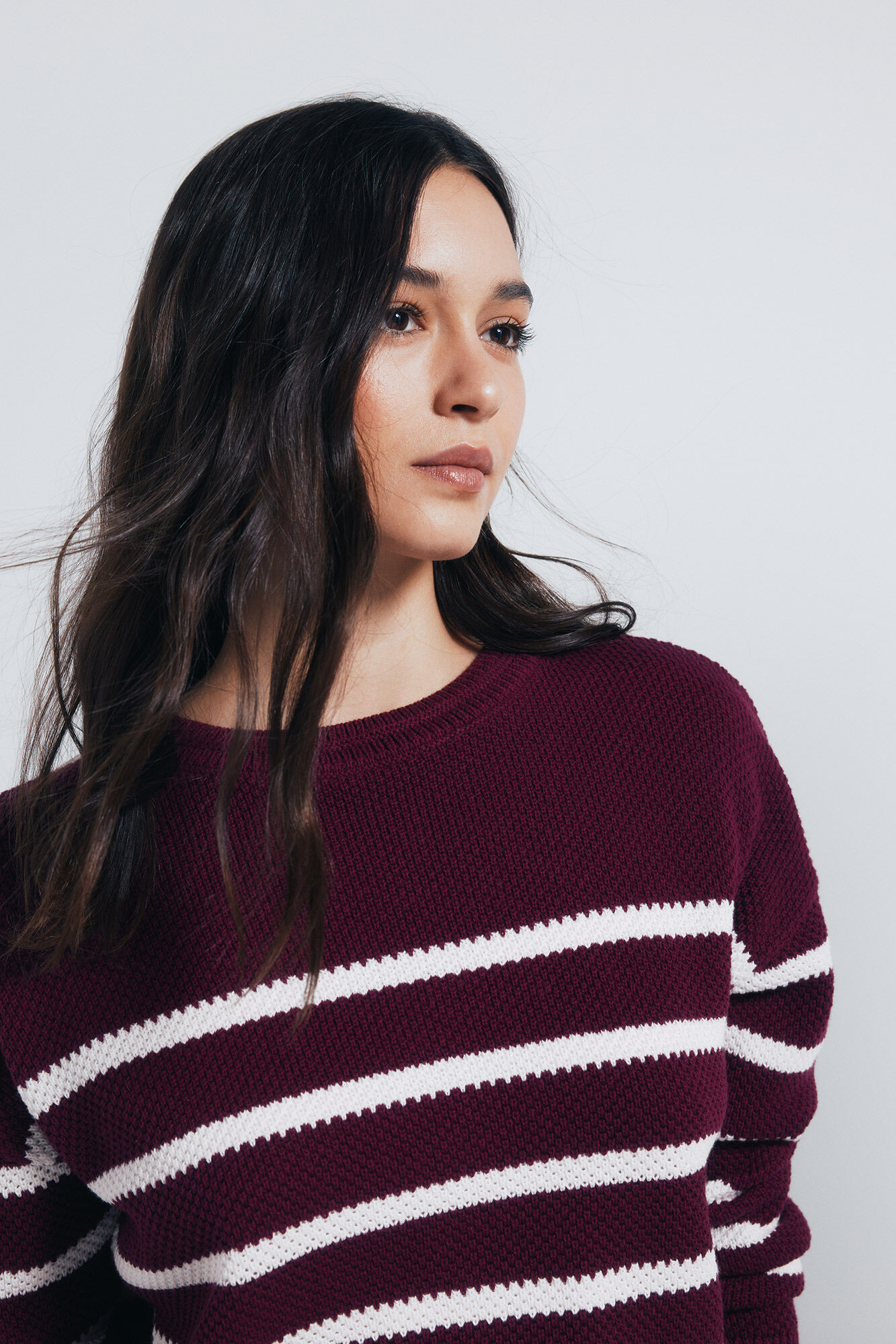 Springfield Striped cotton jumper