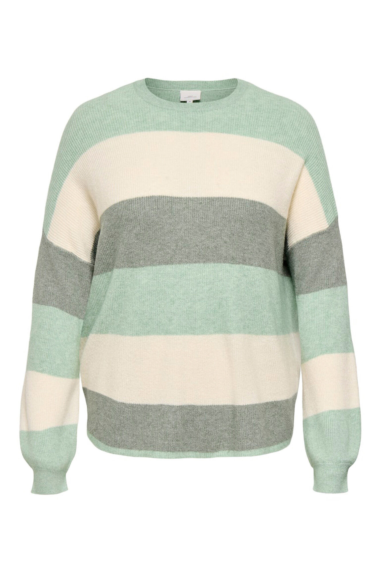 Only Carmakoma Camisola de riscas tamanho grande