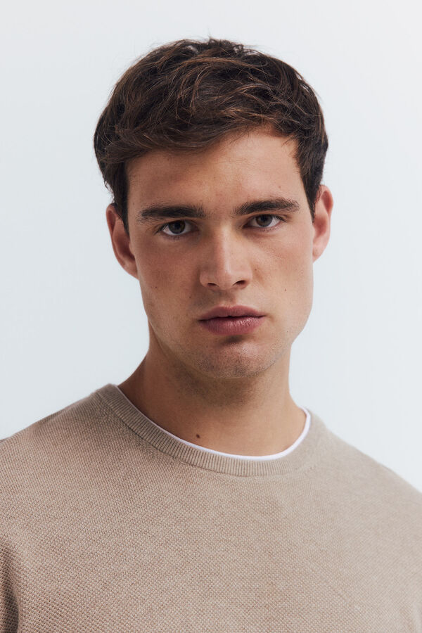 Springfield Textured jumper grey